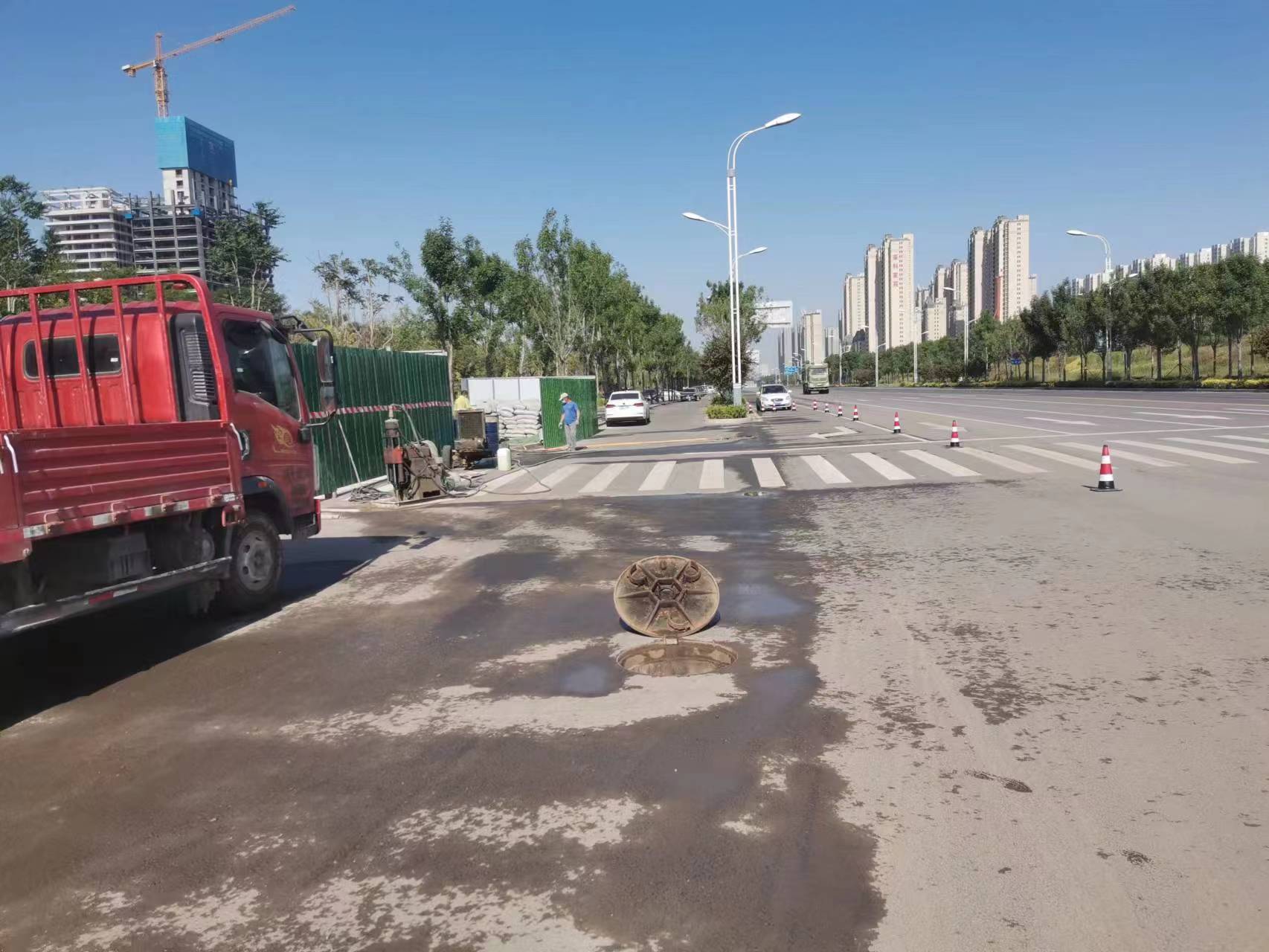 南岗路面地基沉降注浆
